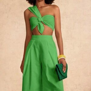 Brand New ZIVAH Wide Leg 2 Piece Trouser Set for Shein  - Size Medium